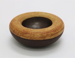 Large Unique Alev Siesbye Stoneware Bowl from the 1960s for Royal Copenhagen