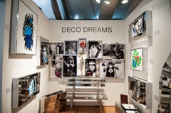 Large Unique Art Basel Mixed-Media Pop Art Wall Sculpture