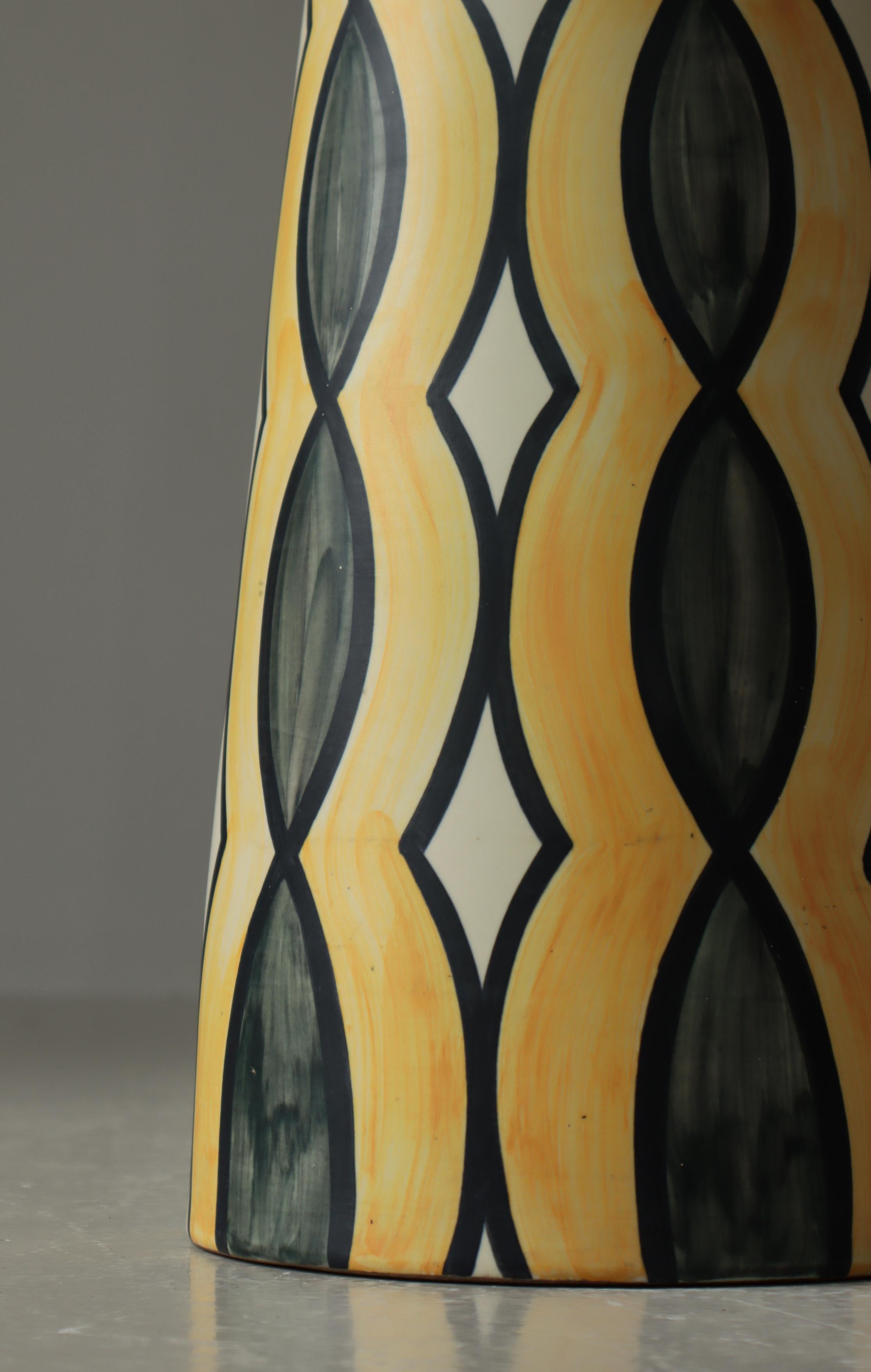 Large Unique Ceramic Floor Lamp by Rigmor Nielsen, Søholm, 1960s, Danish Modern For Sale 6