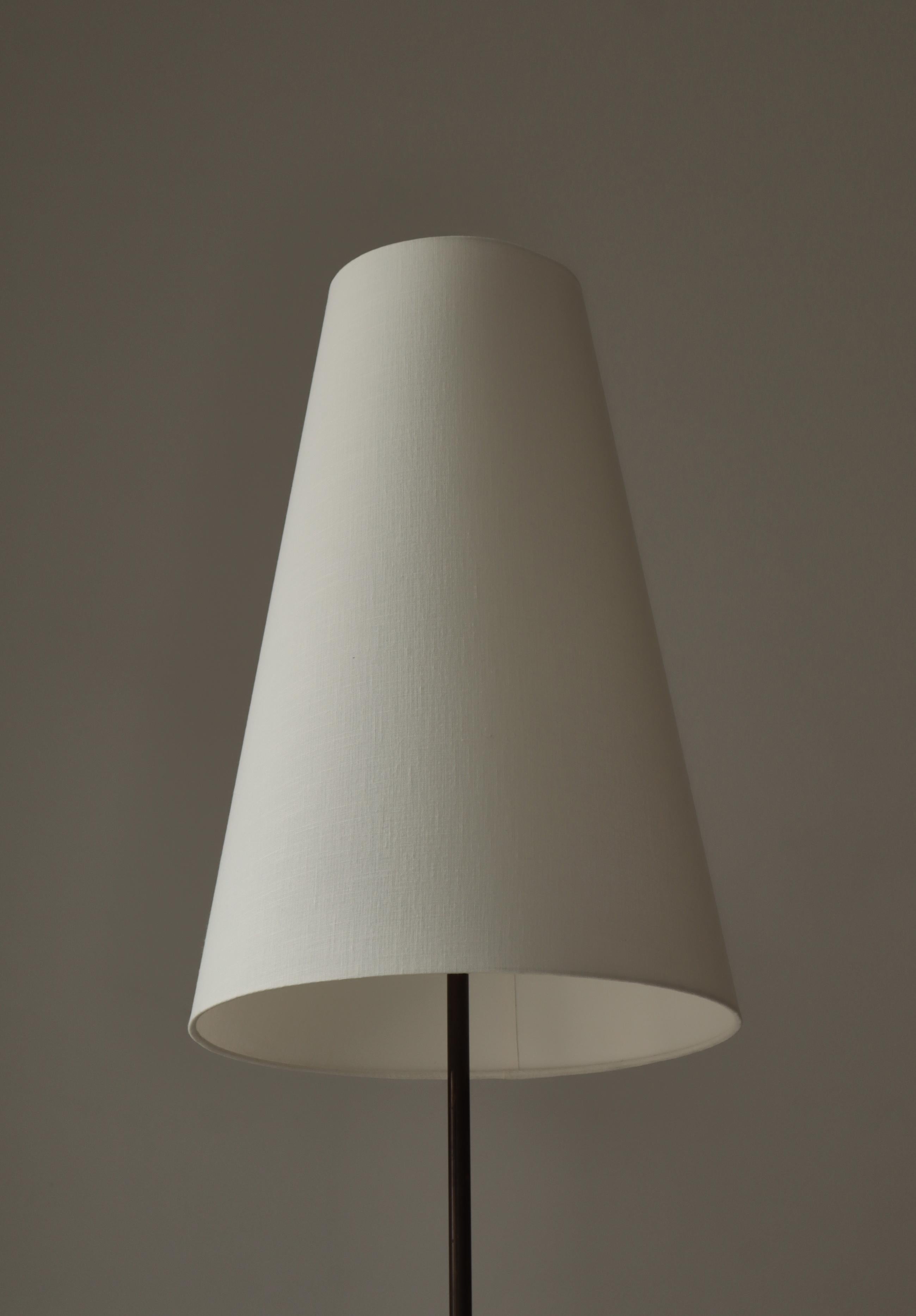 Large Unique Ceramic Floor Lamp by Rigmor Nielsen, Søholm, 1960s, Danish Modern For Sale 1