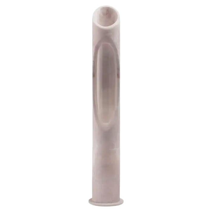 Große einzigartige handgefertigte rosa Rosa Egeo Marmor Armonia Lampe L, Jacopo Simonetti im Angebot 2