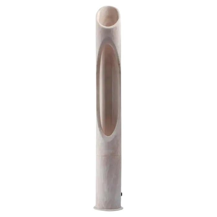 Große einzigartige handgefertigte rosa Rosa Egeo Marmor Armonia Lampe L, Jacopo Simonetti im Angebot
