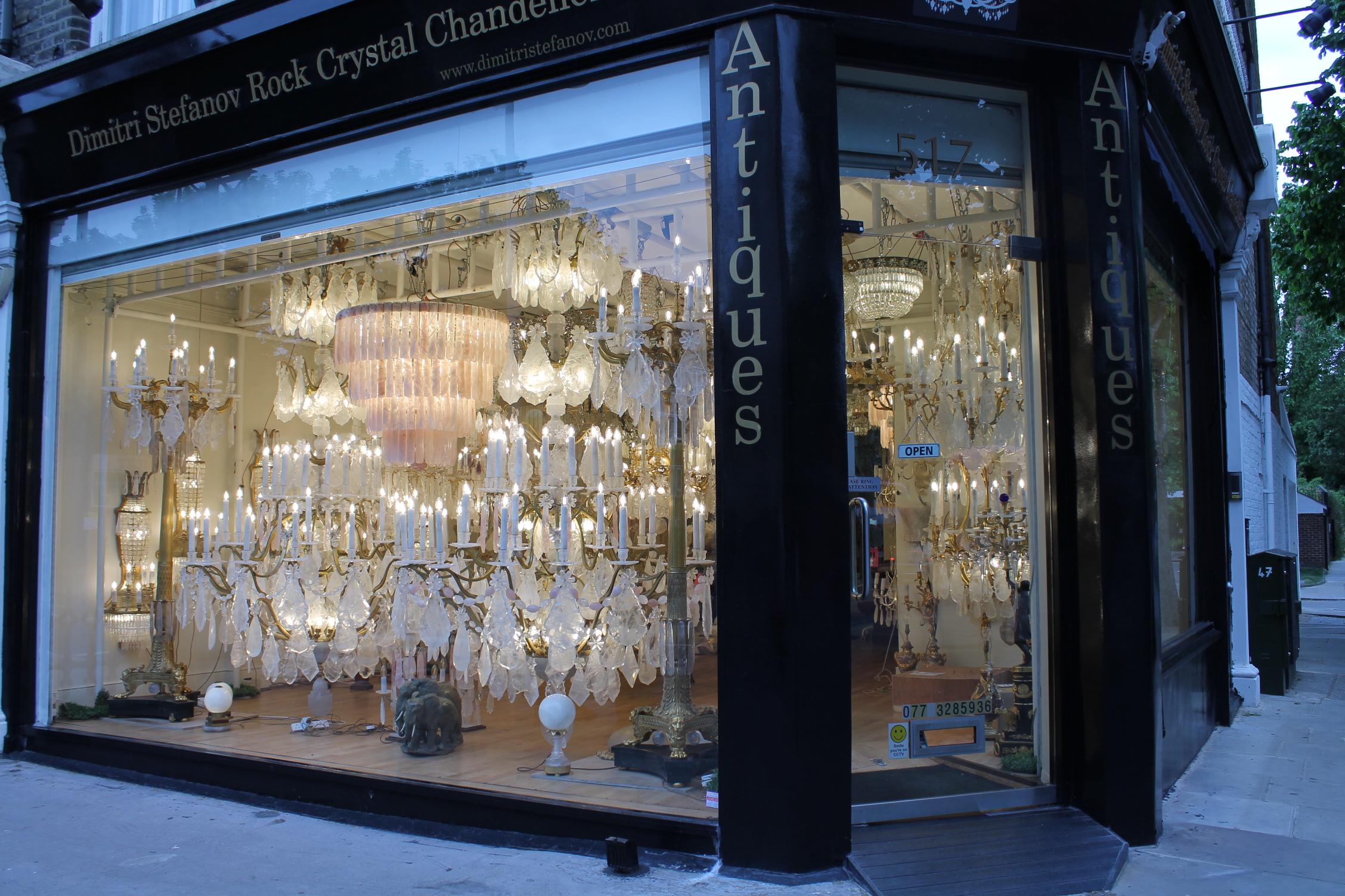 Rock Crystal Large Unique Sing of rock crystal French Louis XV cage chandeliers H300cm W18Ocm For Sale
