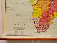 Large University Chart “Africa Physical ” by Bacon