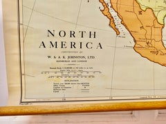 Large University Chart “Political Map of North America” by Bacon