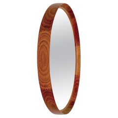 Großer Uno & Östen Kristiansson Spiegel Teak Luxus Vittsjö Schweden Modernes Design