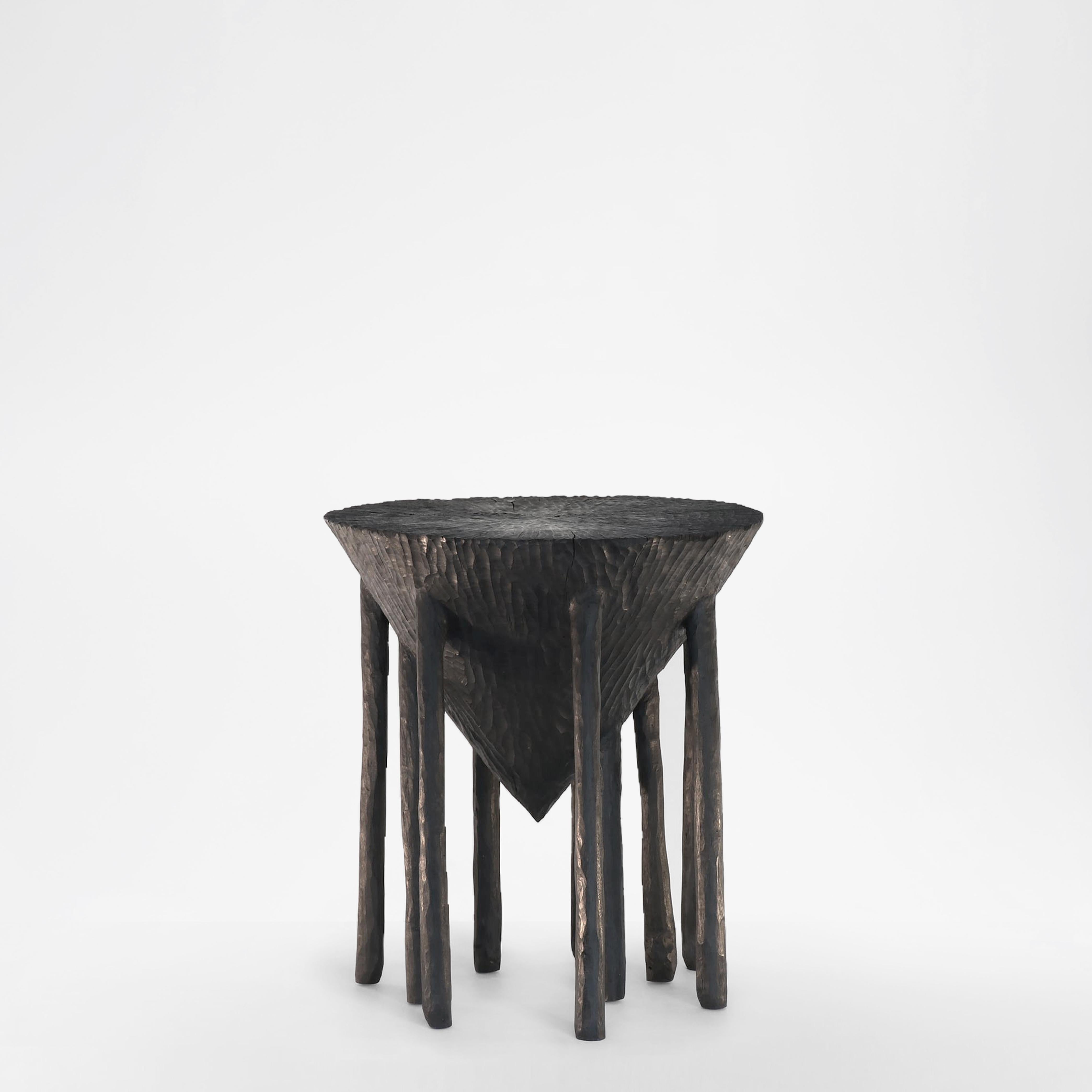 Large Untitled Side Table by Henry D'ath
Dimensions: D 70 x W 70 x H 70 cm
Materials: Wood.
Available finishes: Black ink. 


Henry d’ath is a New Zealand-born, Hong Kong-based artist and architect. 
Using predominantly salvaged material, the artist