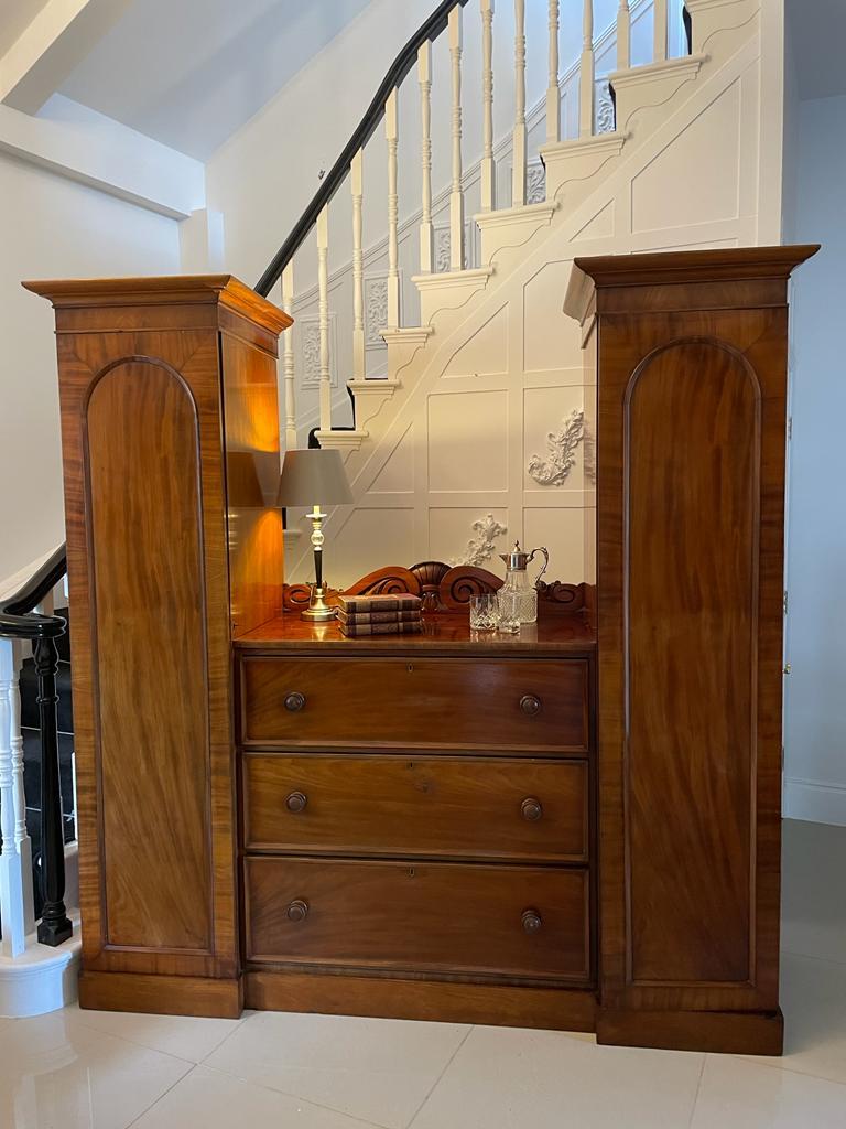 armoire acajou ancienne