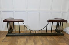 Large Upholstered Club Fender  This is a large and stylish piece
