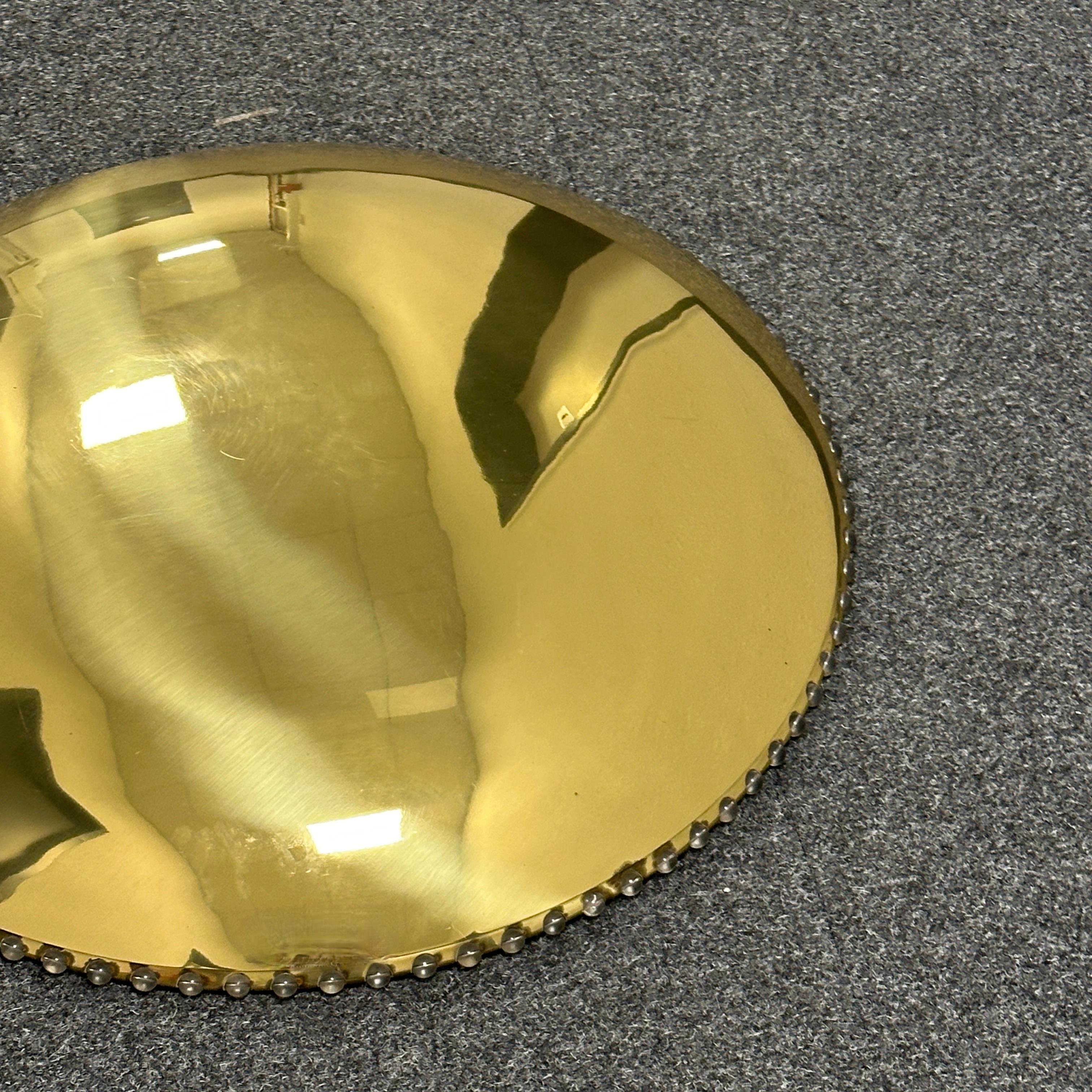 Large Uplight Brass Dome Chandelier Model No. 3152, J. T. Kalmar, Austria 1955 8