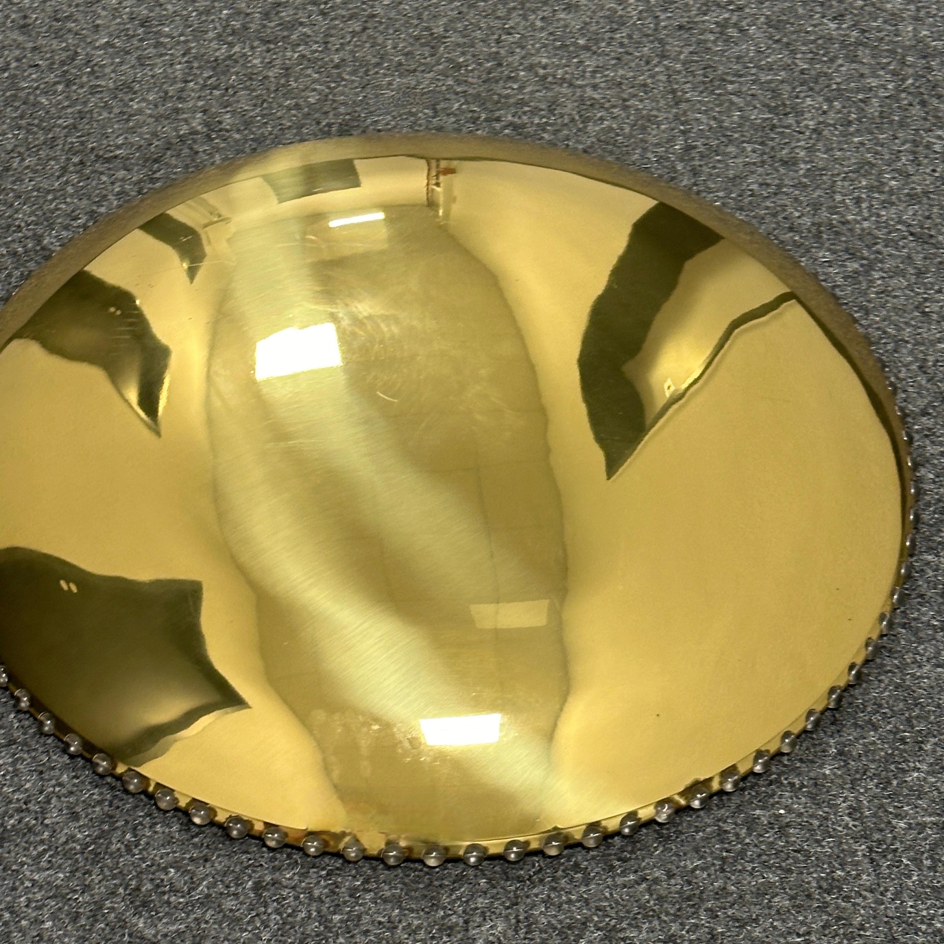 Large Uplight Brass Dome Chandelier Model No. 3152, J. T. Kalmar, Austria 1955 9