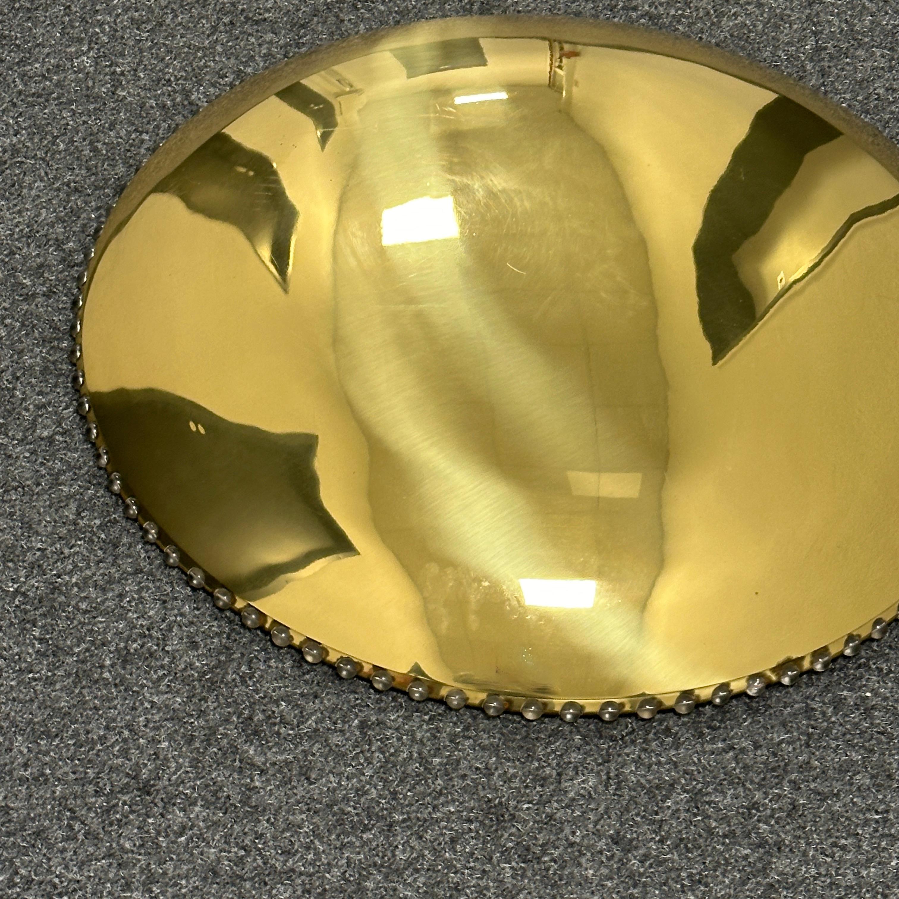 Large Uplight Brass Dome Chandelier Model No. 3152, J. T. Kalmar, Austria 1955 10