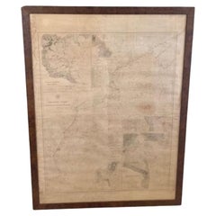 Large  Carte A de la côte atlantique de l'U.S. Coast and Geodetic Survey, 1877