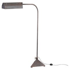 Large Utilitarian Italian Floor Lamp