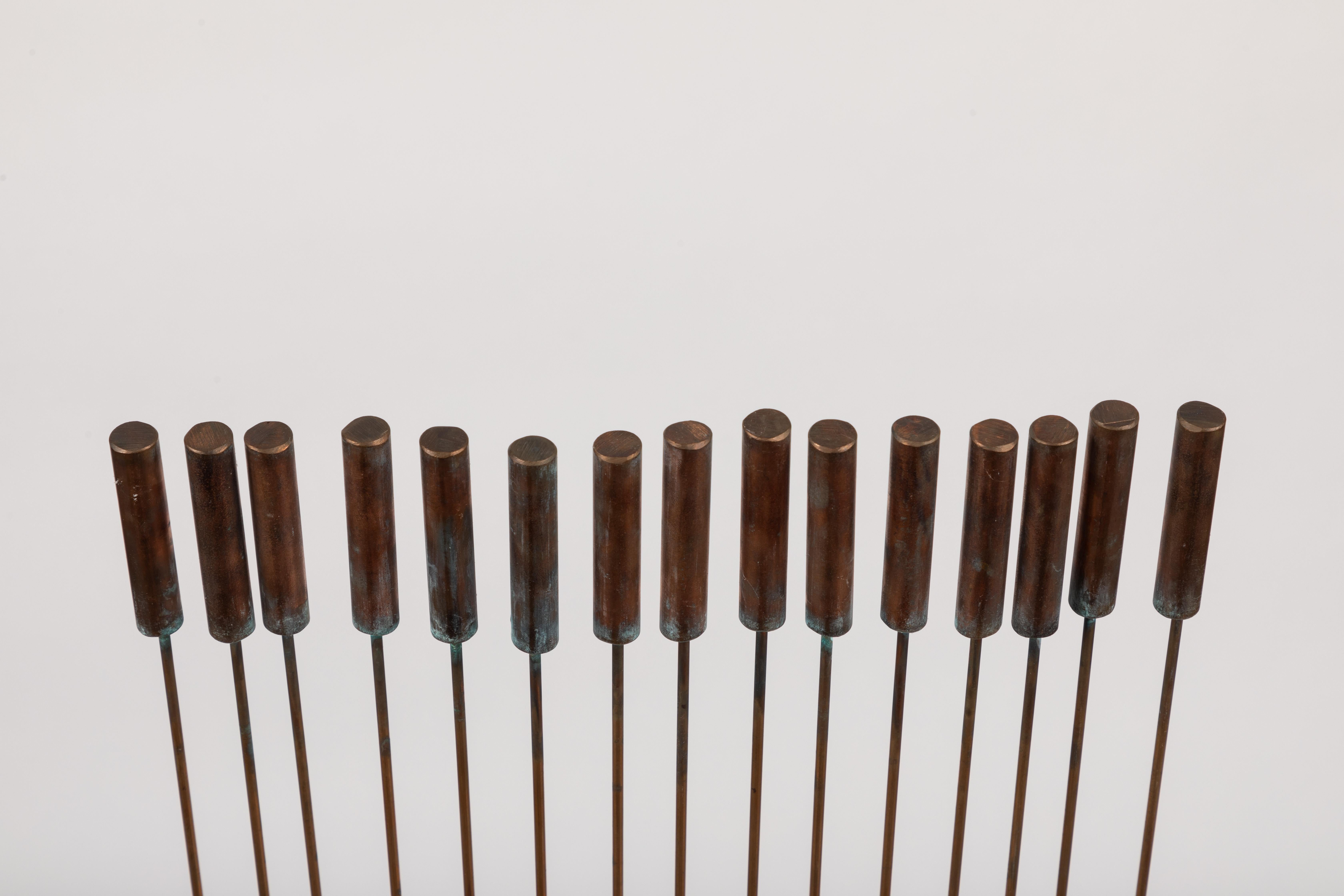 Large Val Bertoia 15-Rod 