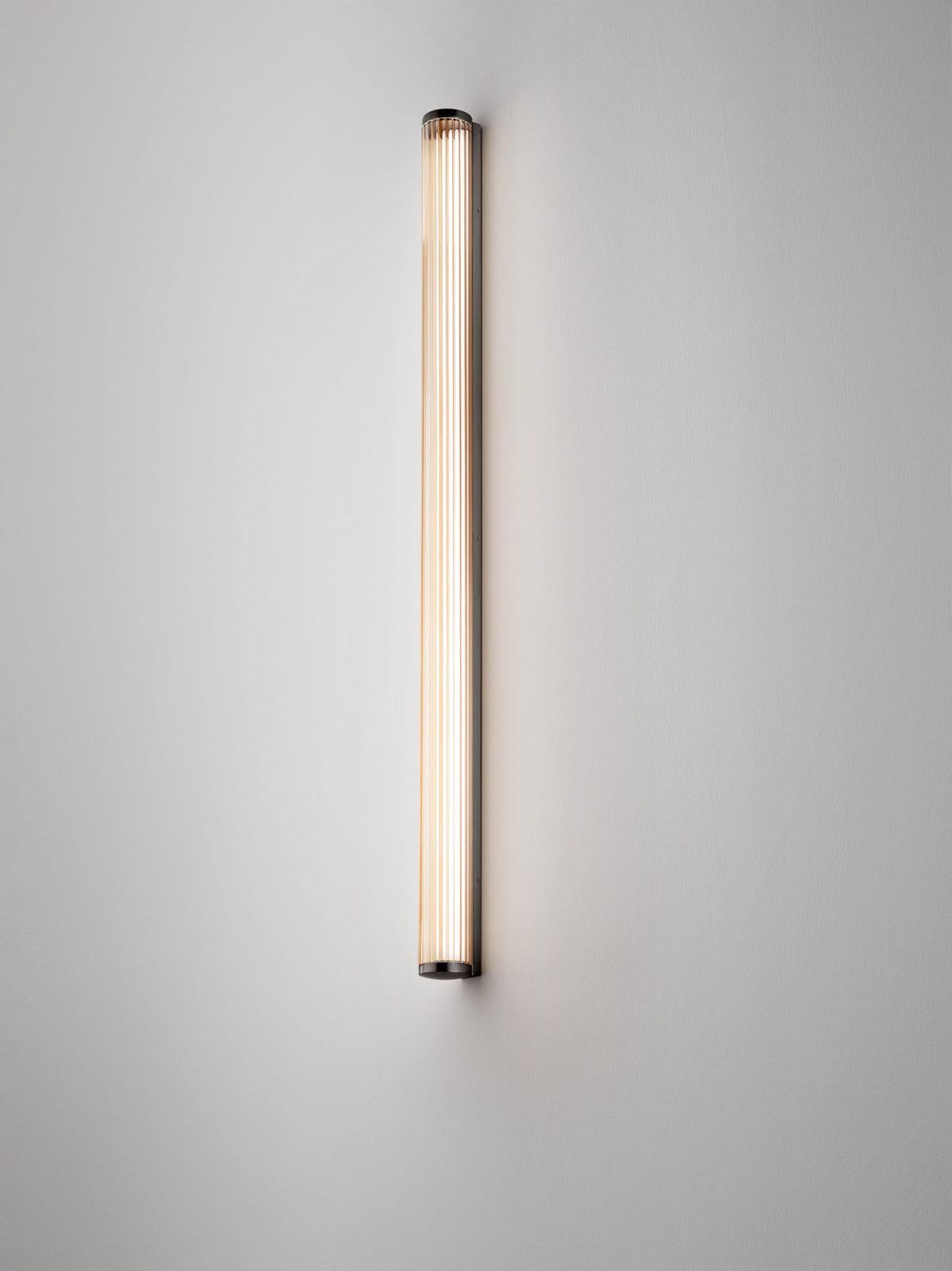 Aplique grande de tocador chapado en bronce by Aggiolight en venta 1