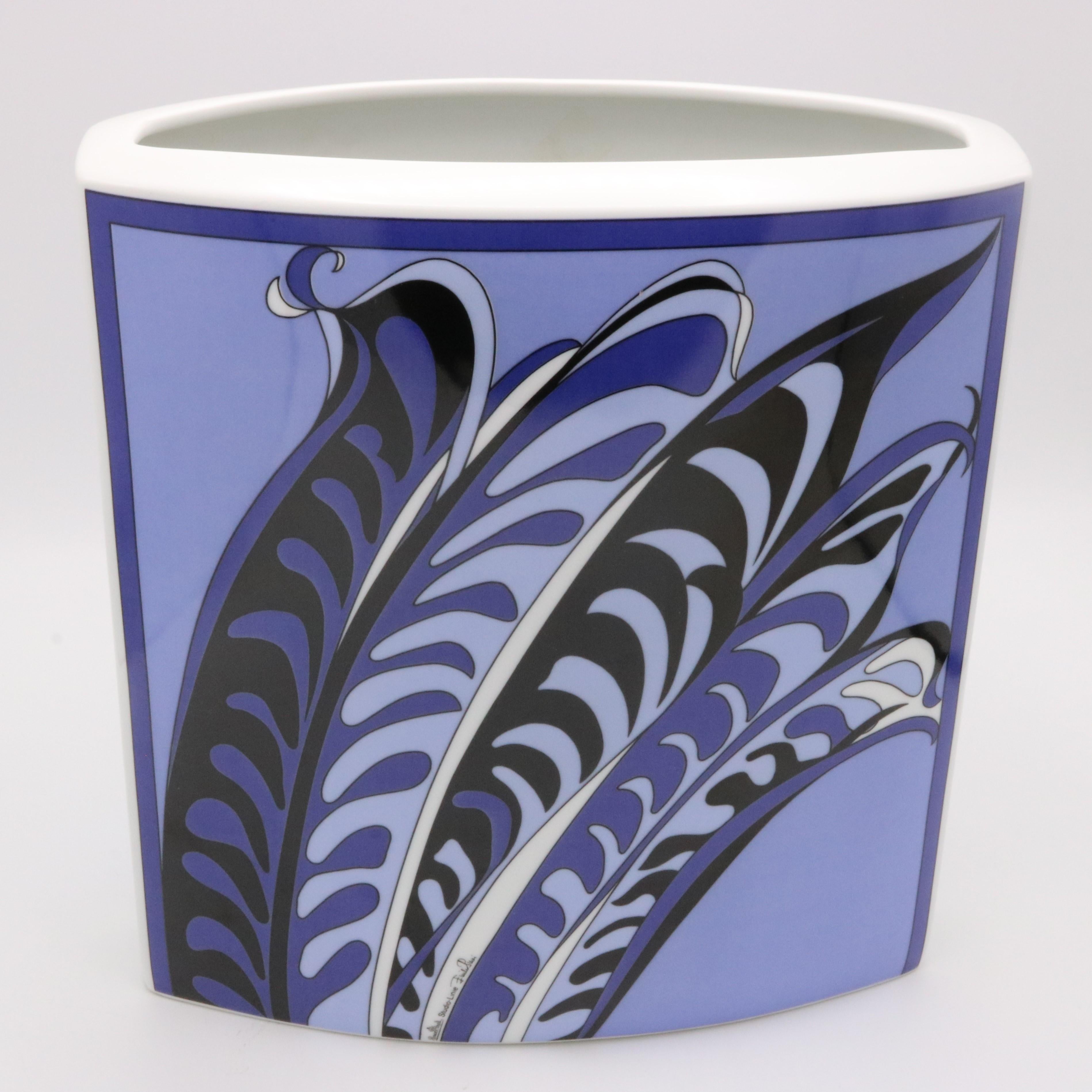 Tedesco Emilio Pucci Vaso in ceramica Germania circa 1970 in vendita