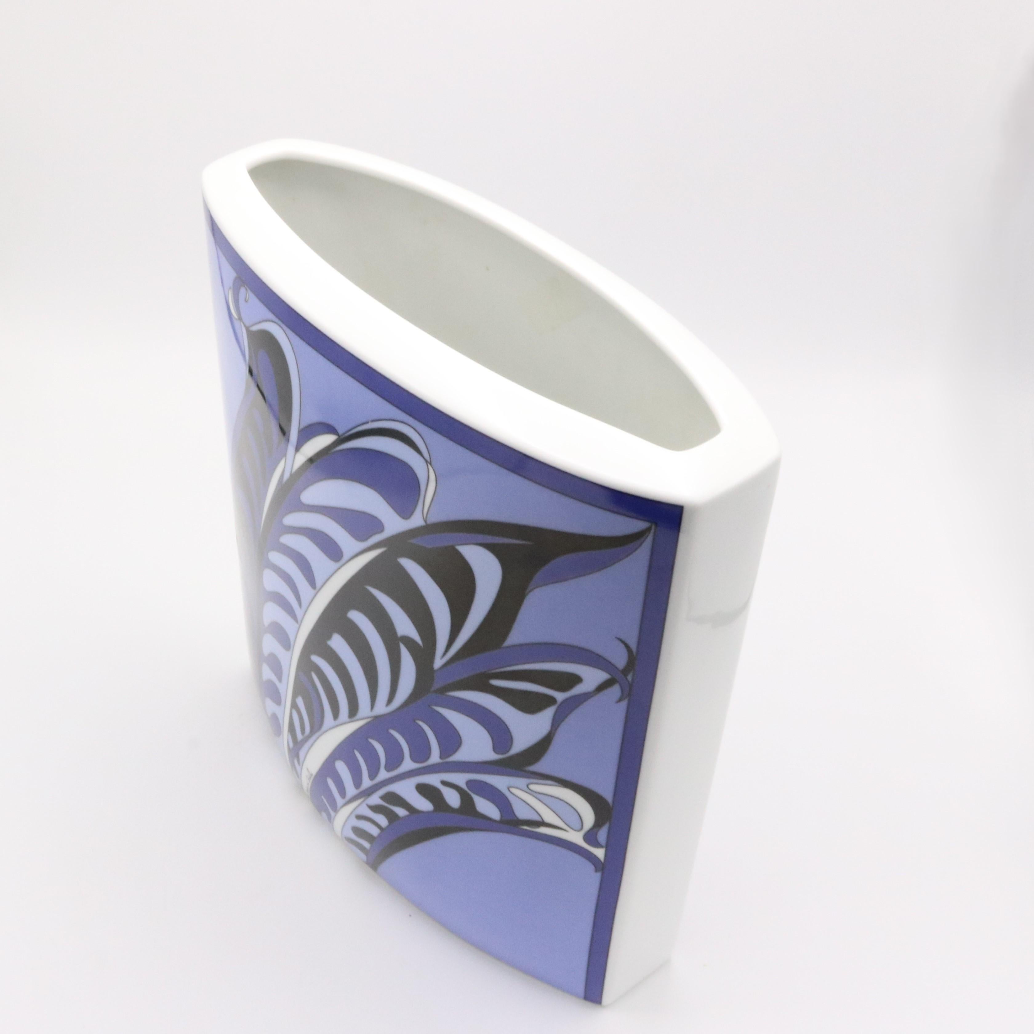 Smaltato Emilio Pucci Vaso in ceramica Germania circa 1970 in vendita