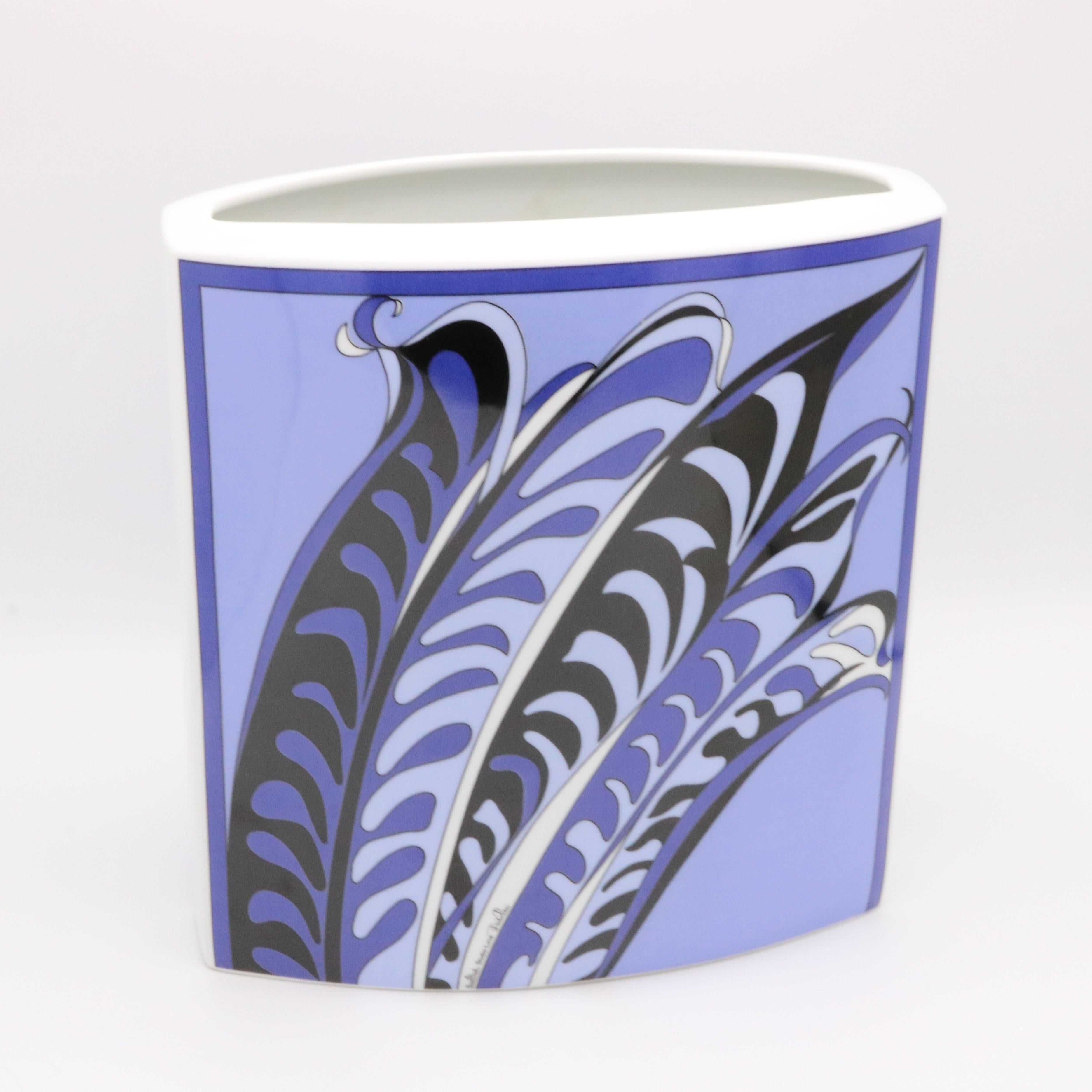 Emilio Pucci Vaso in ceramica Germania circa 1970 In condizioni ottime in vendita a New York, NY
