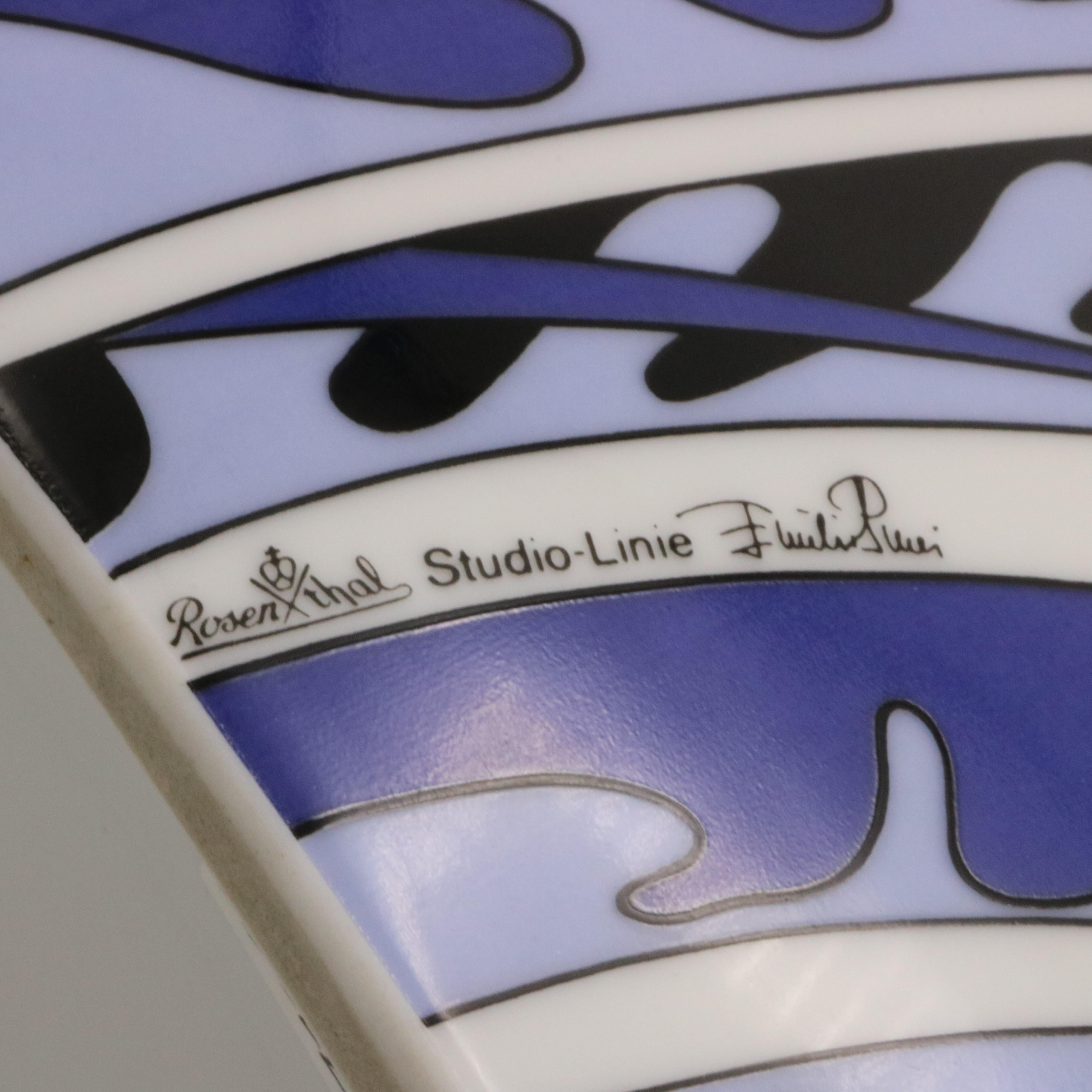Ceramica Emilio Pucci Vaso in ceramica Germania circa 1970 in vendita