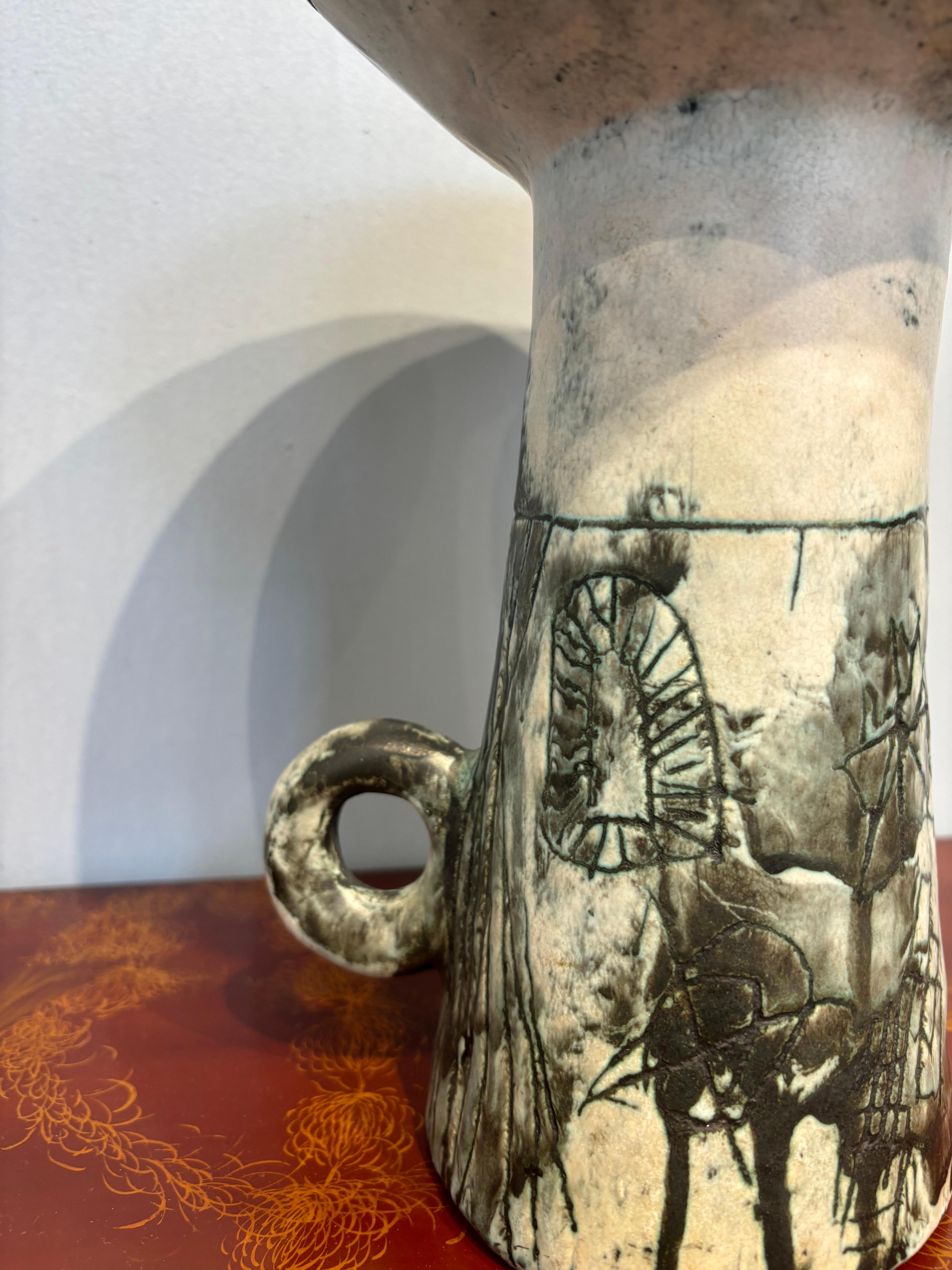 Francese Vaso grande di Jacques Blin in vendita