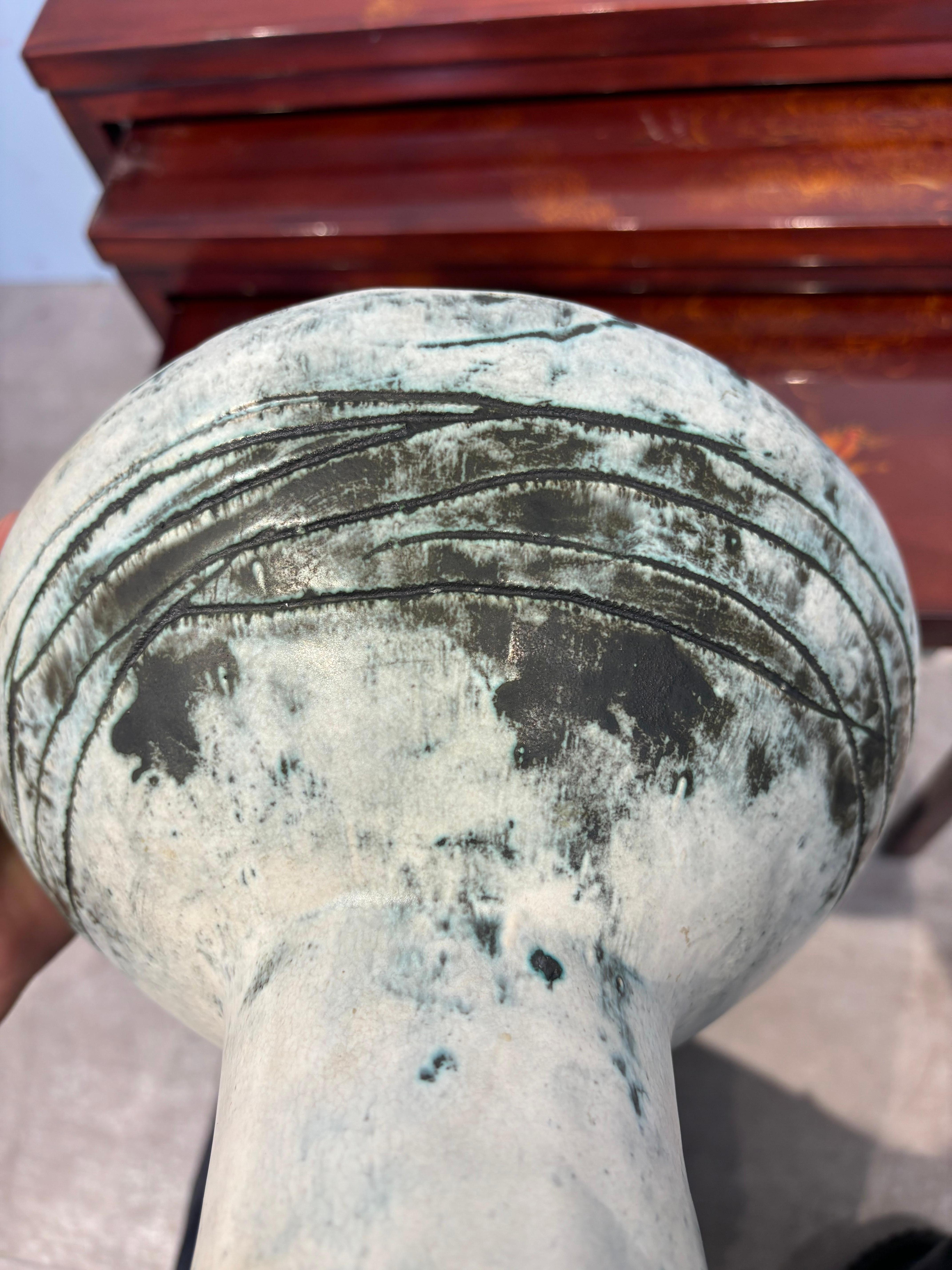 Metà XX secolo Vaso grande di Jacques Blin in vendita