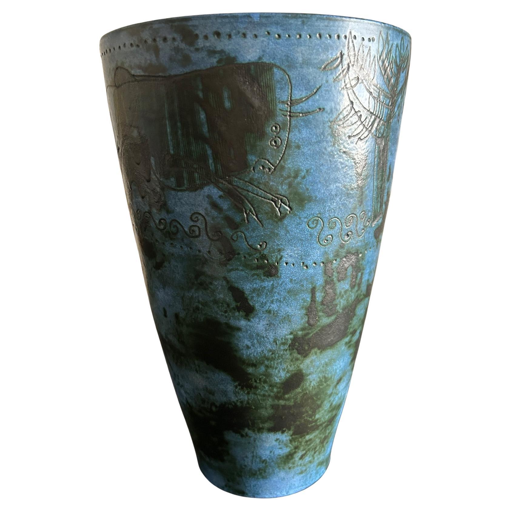 Große Vase von Jacques Blin