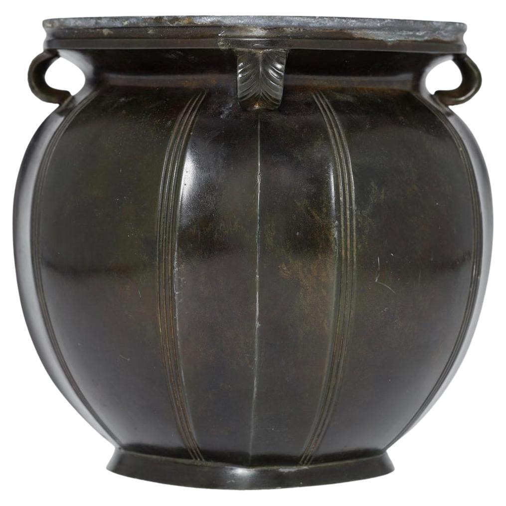 Vaso grande di Just Andersen, modello 1927 in vendita