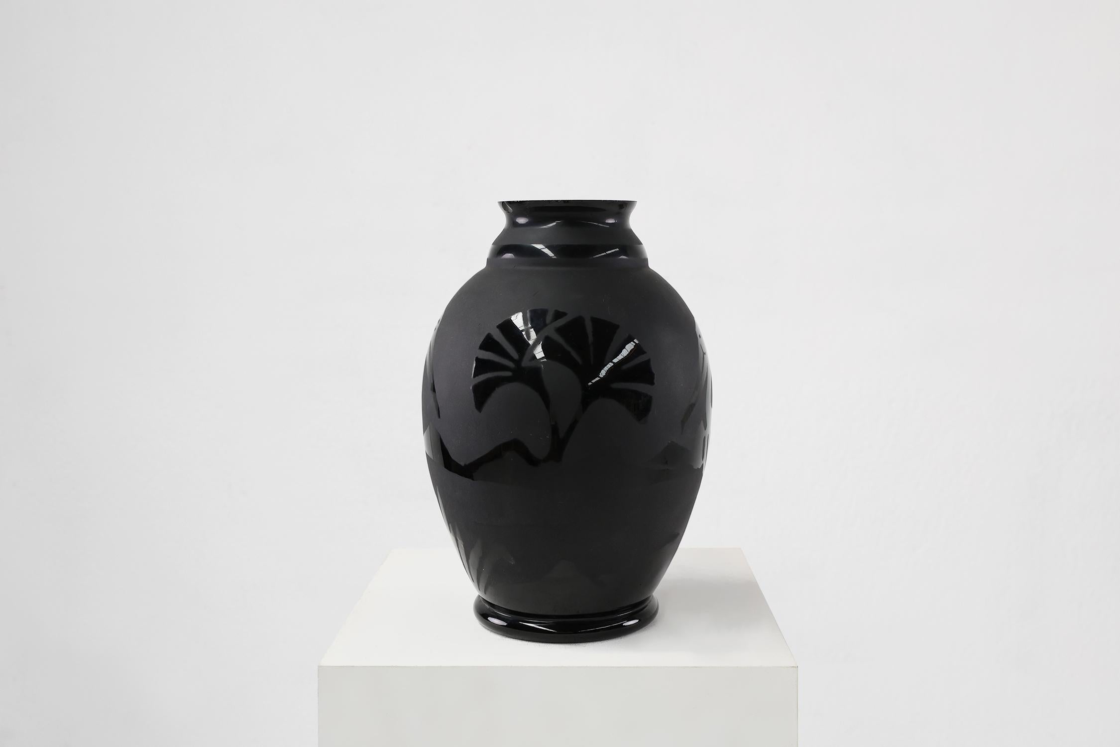 Gran jarrón de Paul Heller y The Boom Glass 