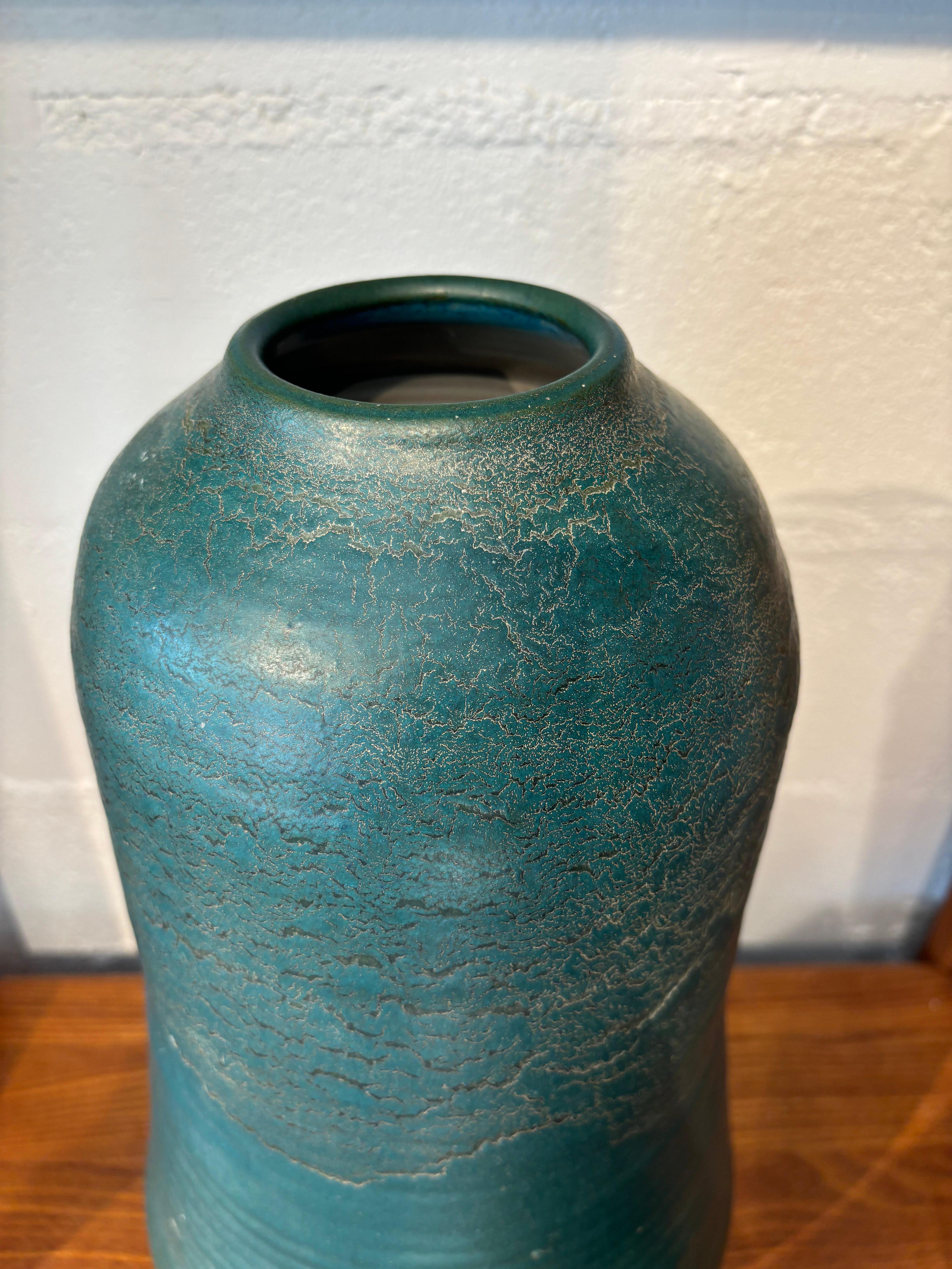 Gran jarrón de Robert The y Gyn Auguste Cerámico en venta