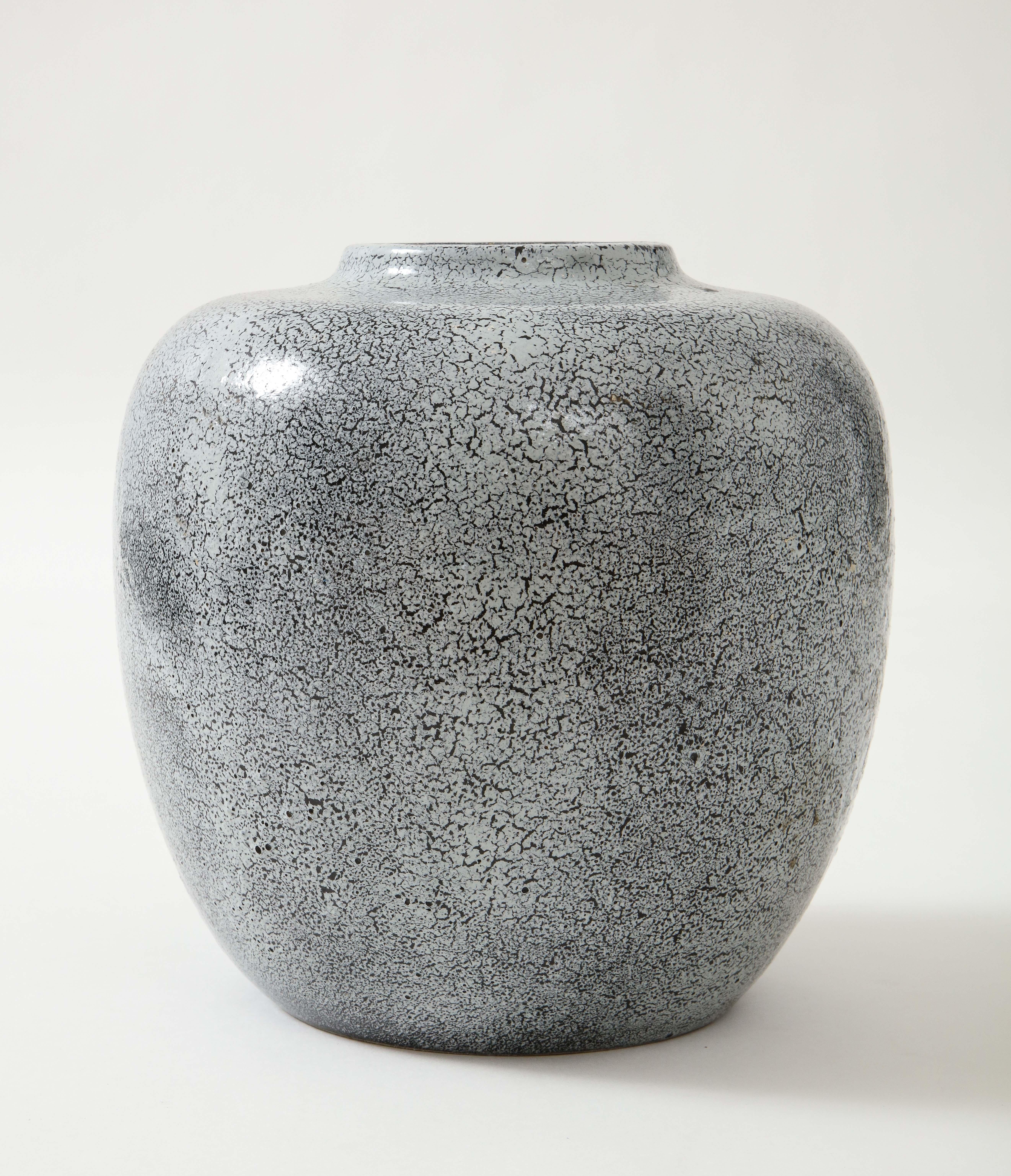 French Large Vase by Robert Lallemant, France, circa 1940