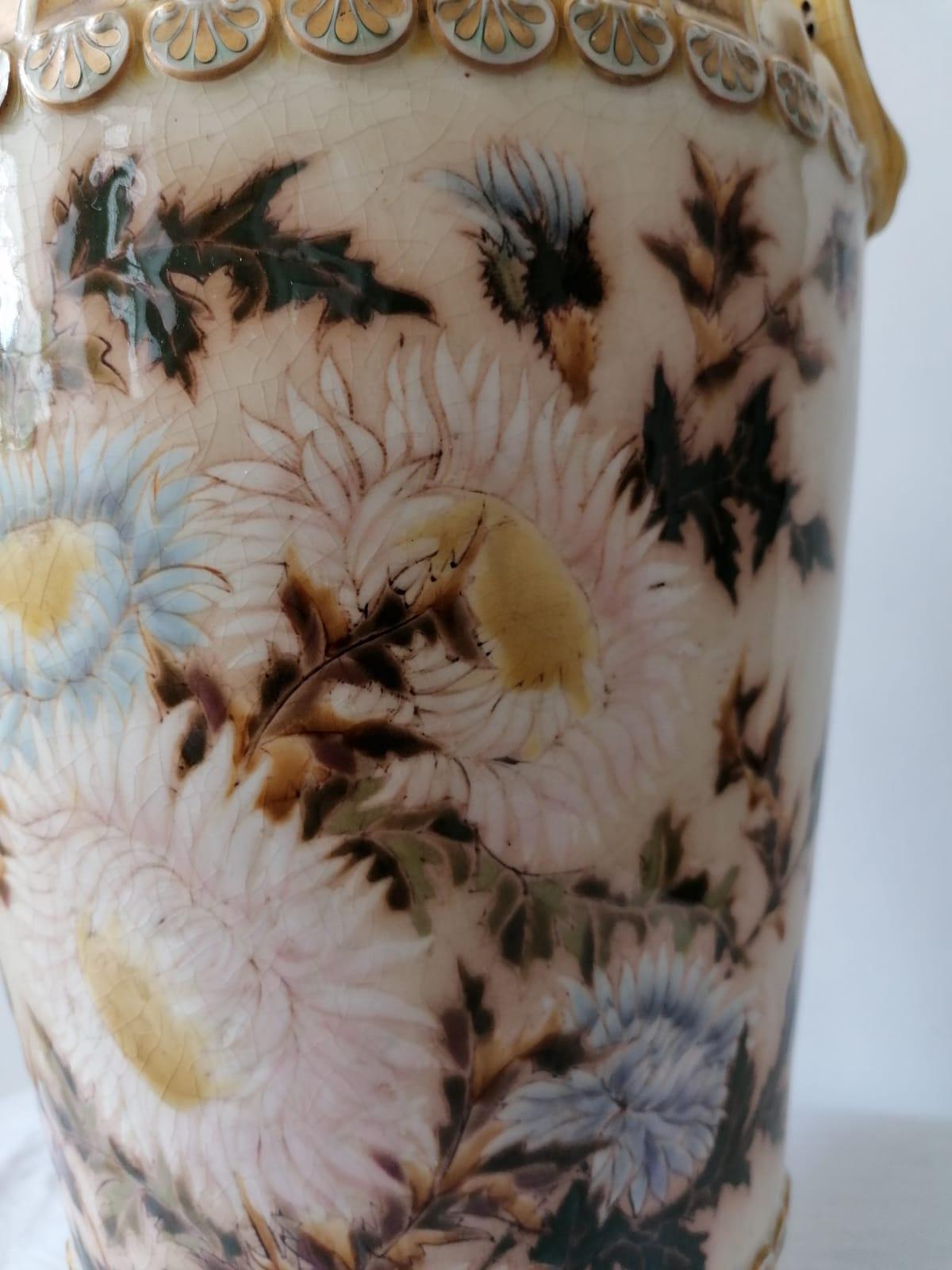 Large Vase by Zsolnay 7