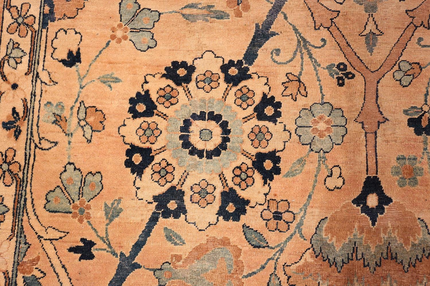 Antiker persischer Kerman-Teppich. Größe: 10 ft 4 in x 16 ft 6 in (Persisch) im Angebot
