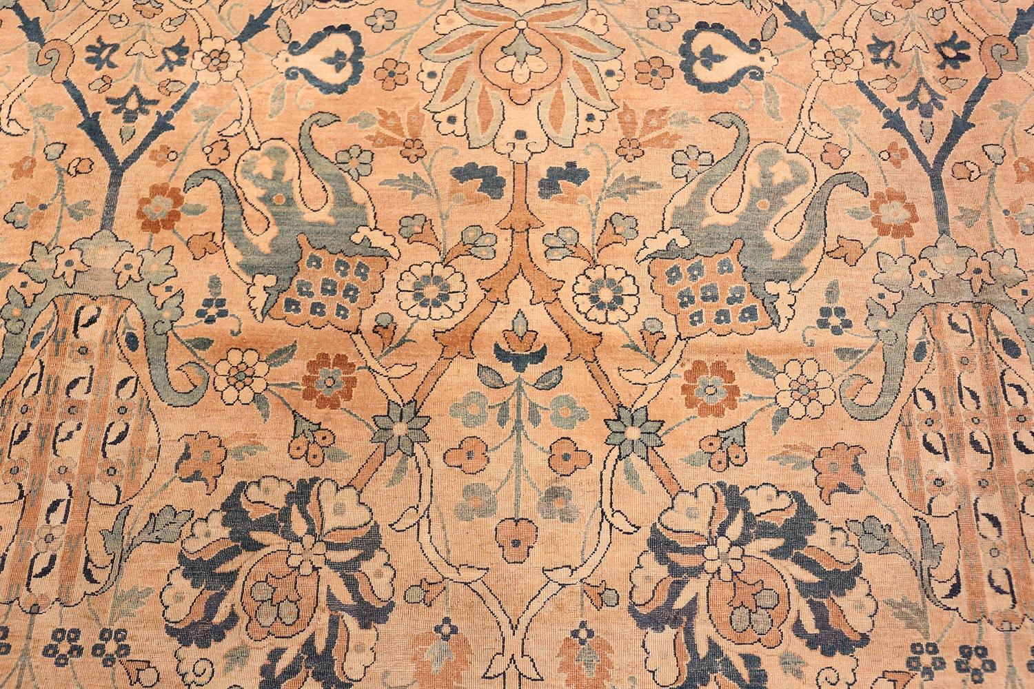 Antiker persischer Kerman-Teppich. Größe: 10 ft 4 in x 16 ft 6 in (Handgeknüpft) im Angebot