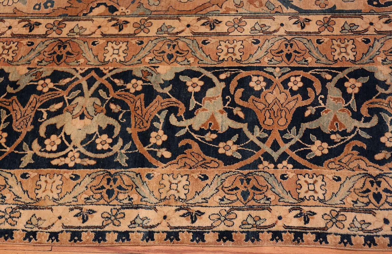 Antiker persischer Kerman-Teppich. Größe: 10 ft 4 in x 16 ft 6 in (20. Jahrhundert) im Angebot