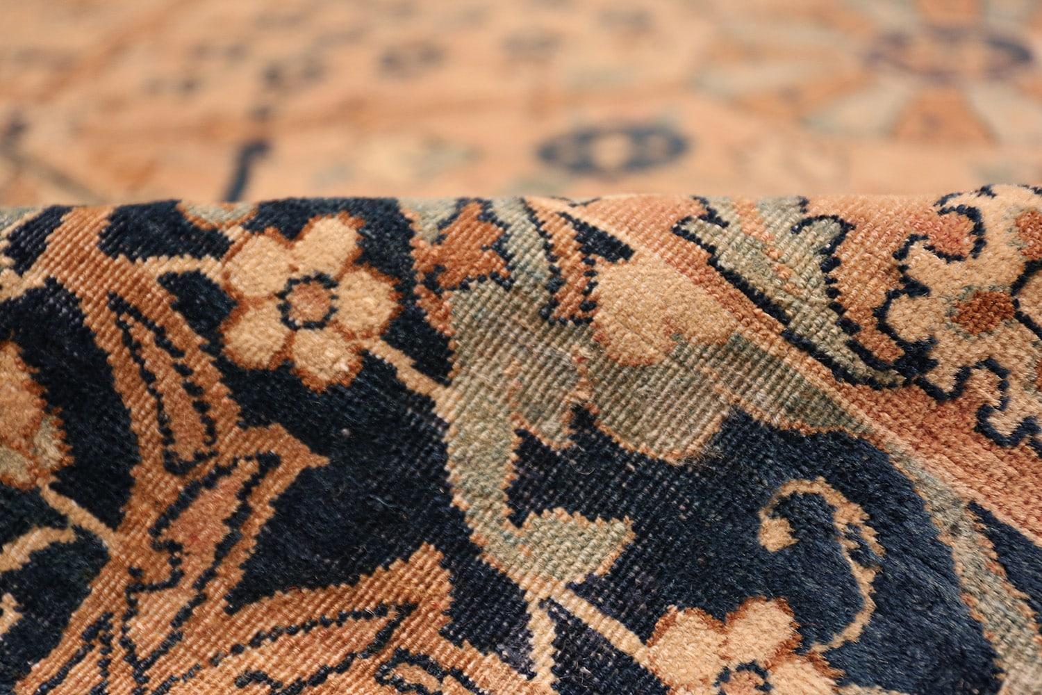 Antiker persischer Kerman-Teppich. Größe: 10 ft 4 in x 16 ft 6 in im Angebot 1