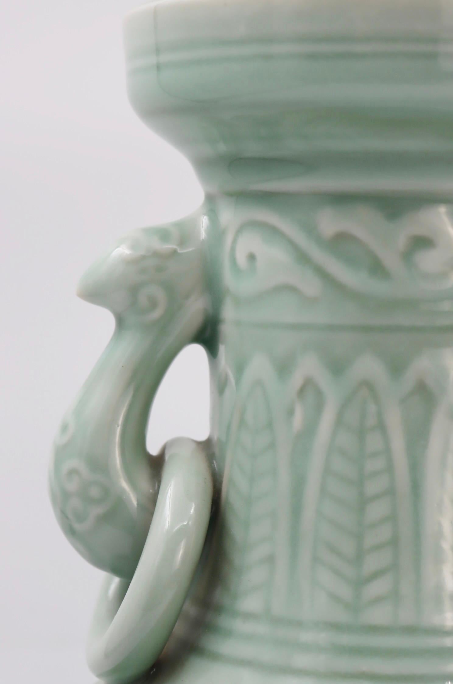 Große Vase aus China, 21. Jahrhundert (Chinesisch) im Angebot