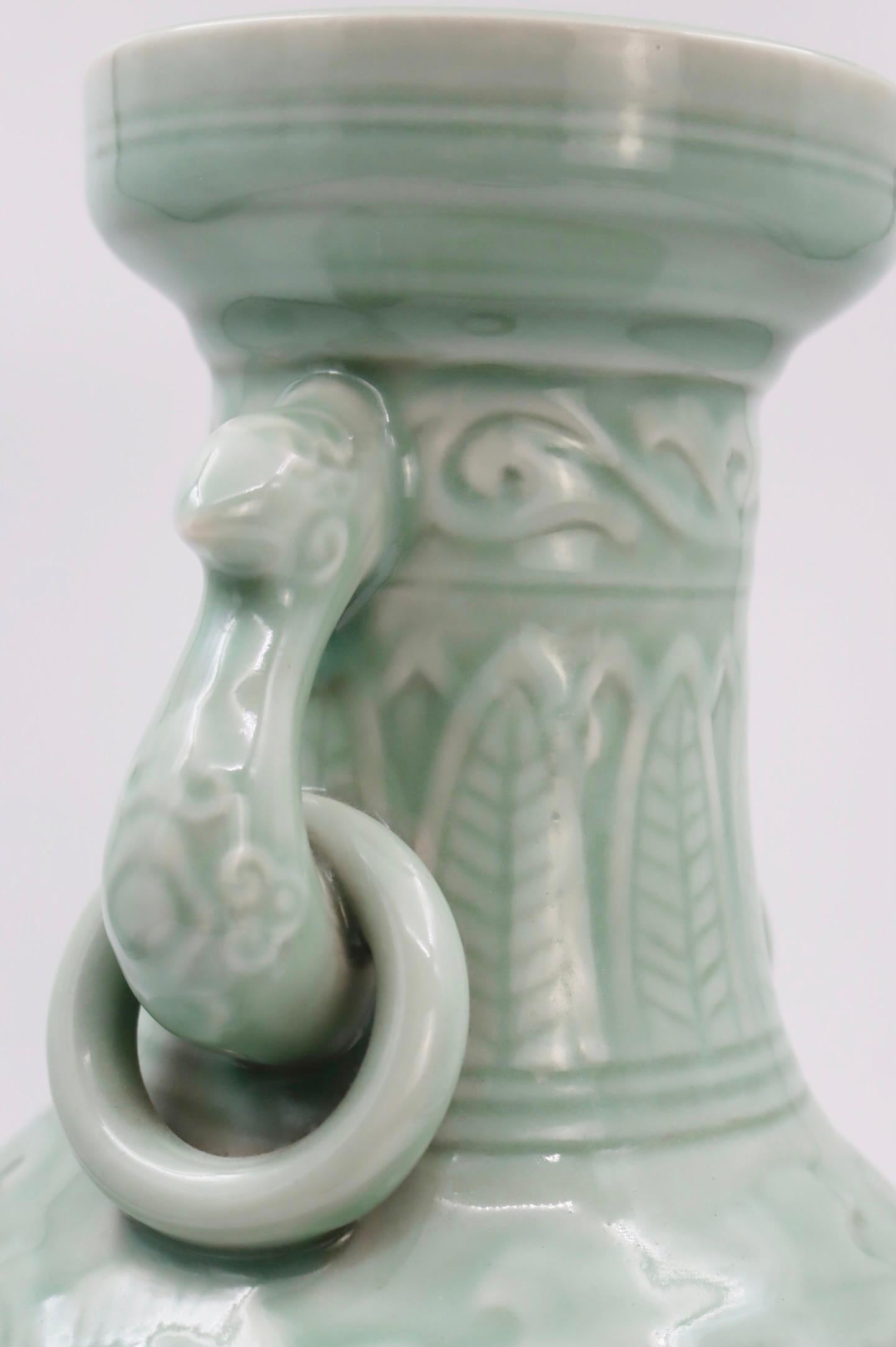 Grand vase de Chine, XXIe siècle Bon état - En vente à Saint-Ouen, FR