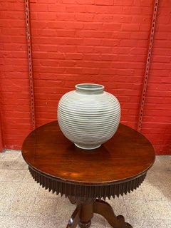 Large Vase in Ceramic Style Art Deco, circa 1950