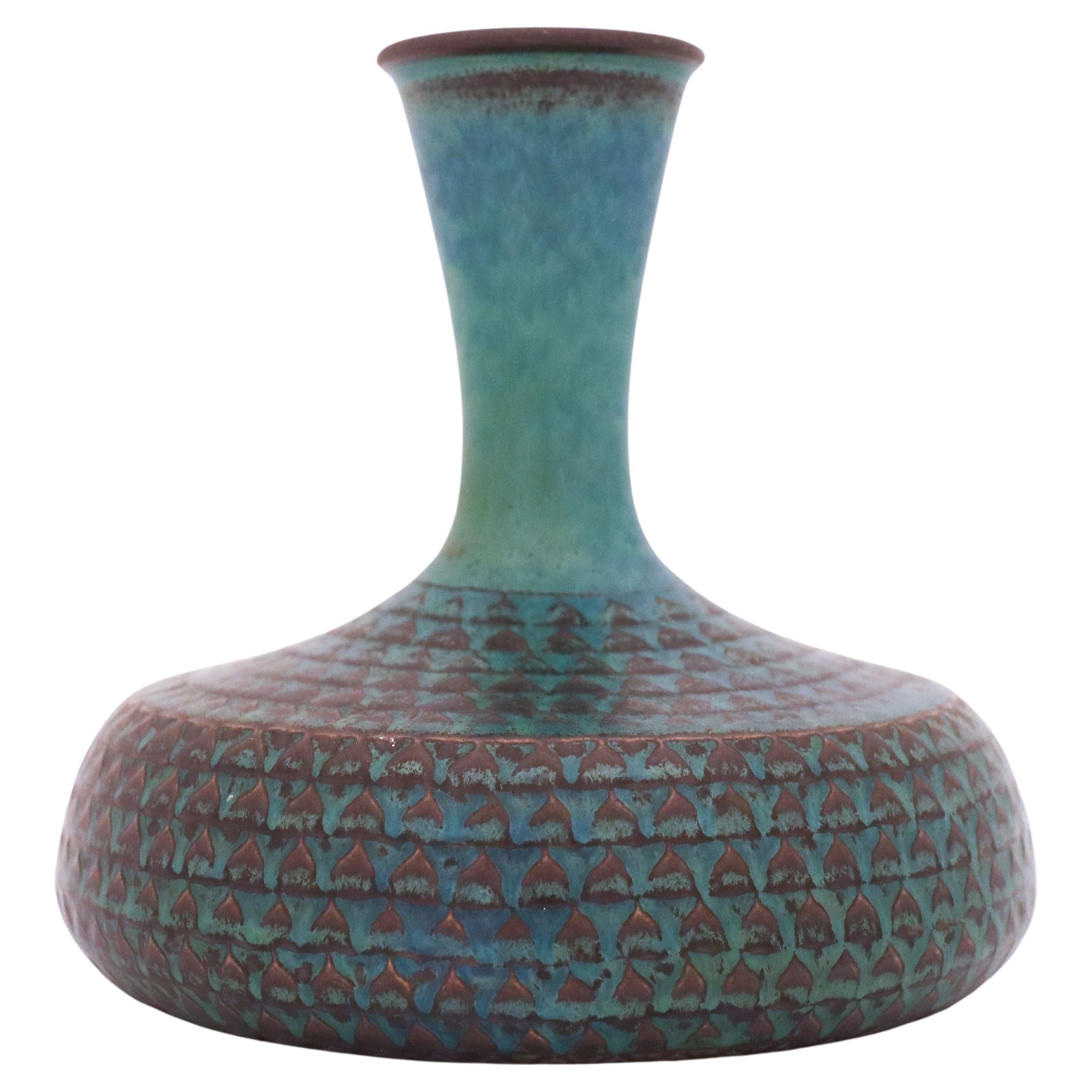 Large Vase in Stoneware, Stig Lindberg, Gustavsbergs Studio
