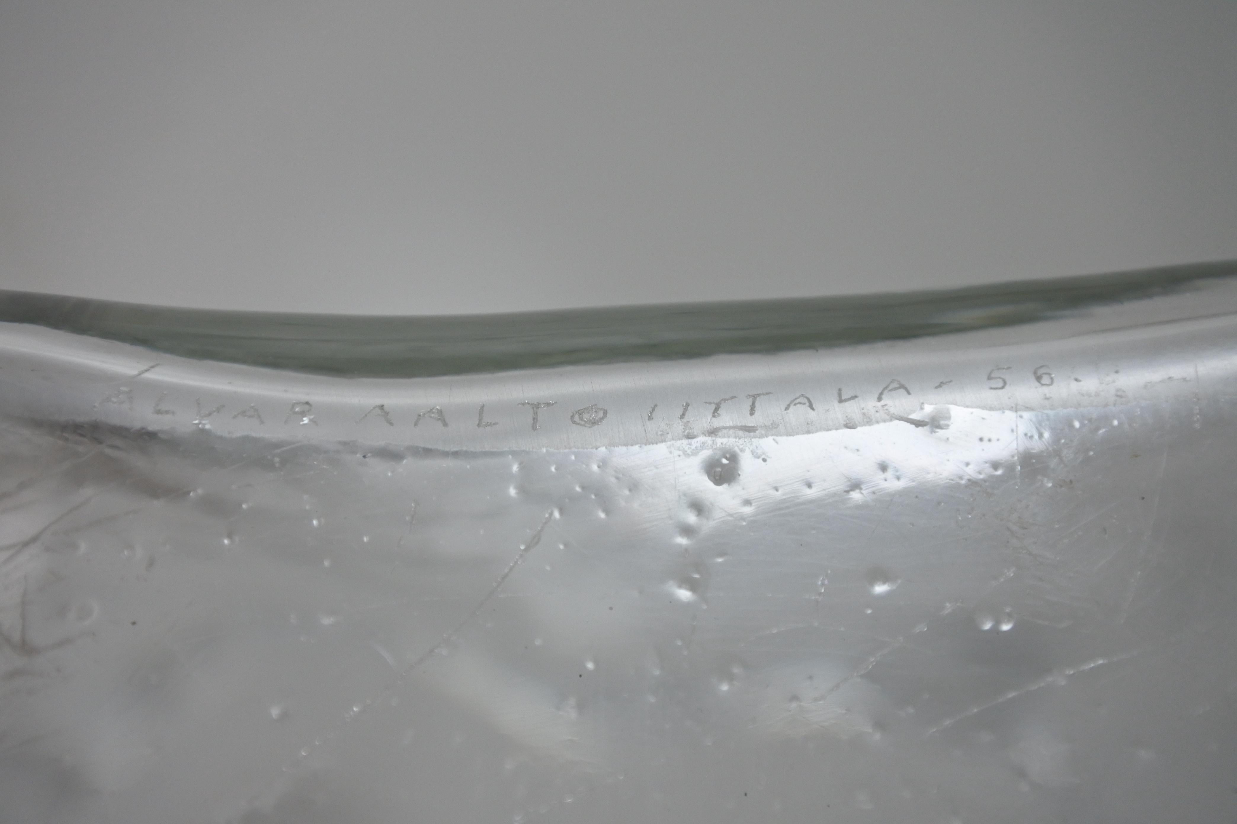 Grand vase Modèle 3031 Savoy Designé par Alvar Aalto pour Iittala, Finlande, 1956 14