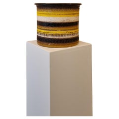 Large vase of the Rimini series by Aldo Londi for  Bitossi Ceramics , 1970