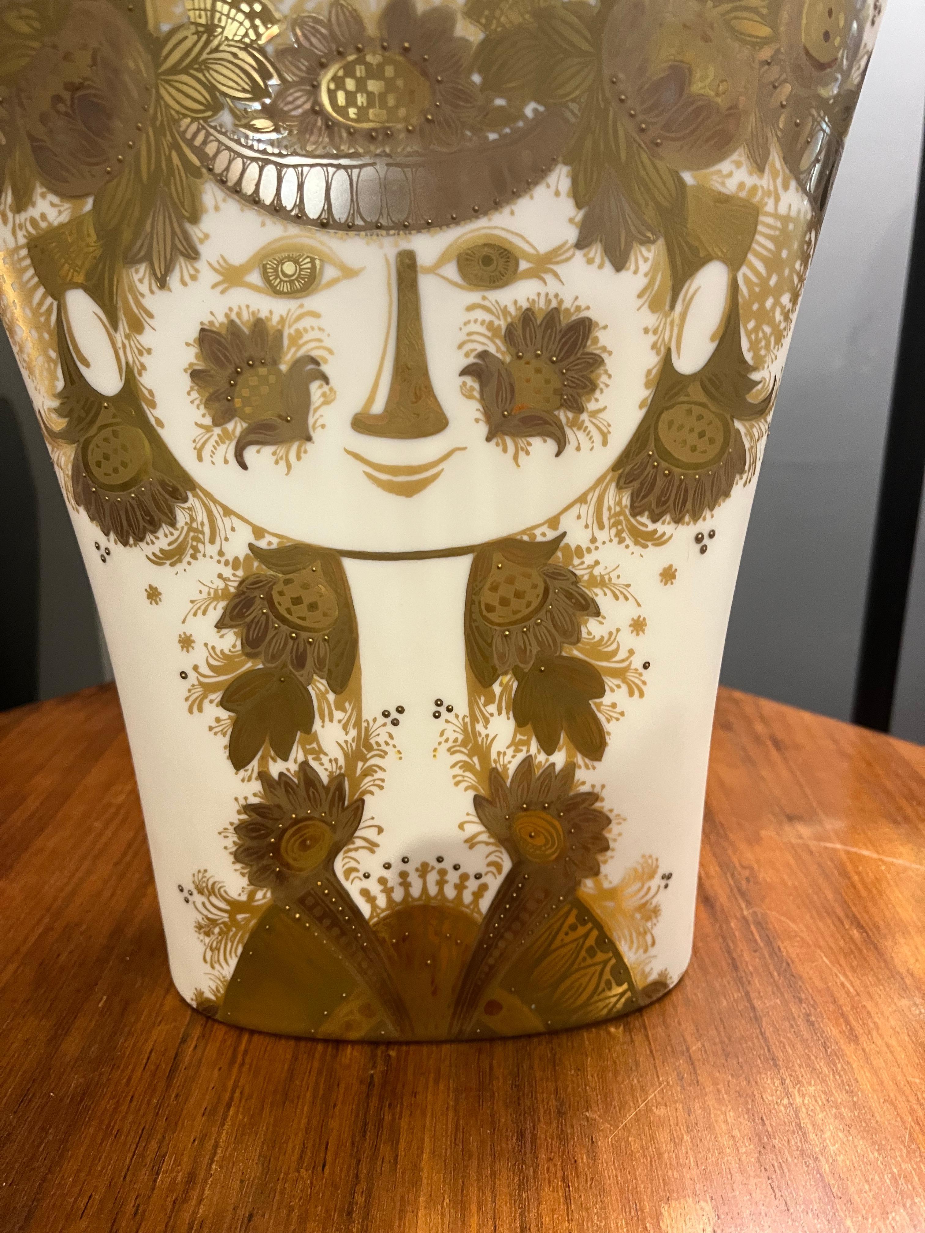 large vase Rosenthal Bjorn winblad studio line in vendita 1
