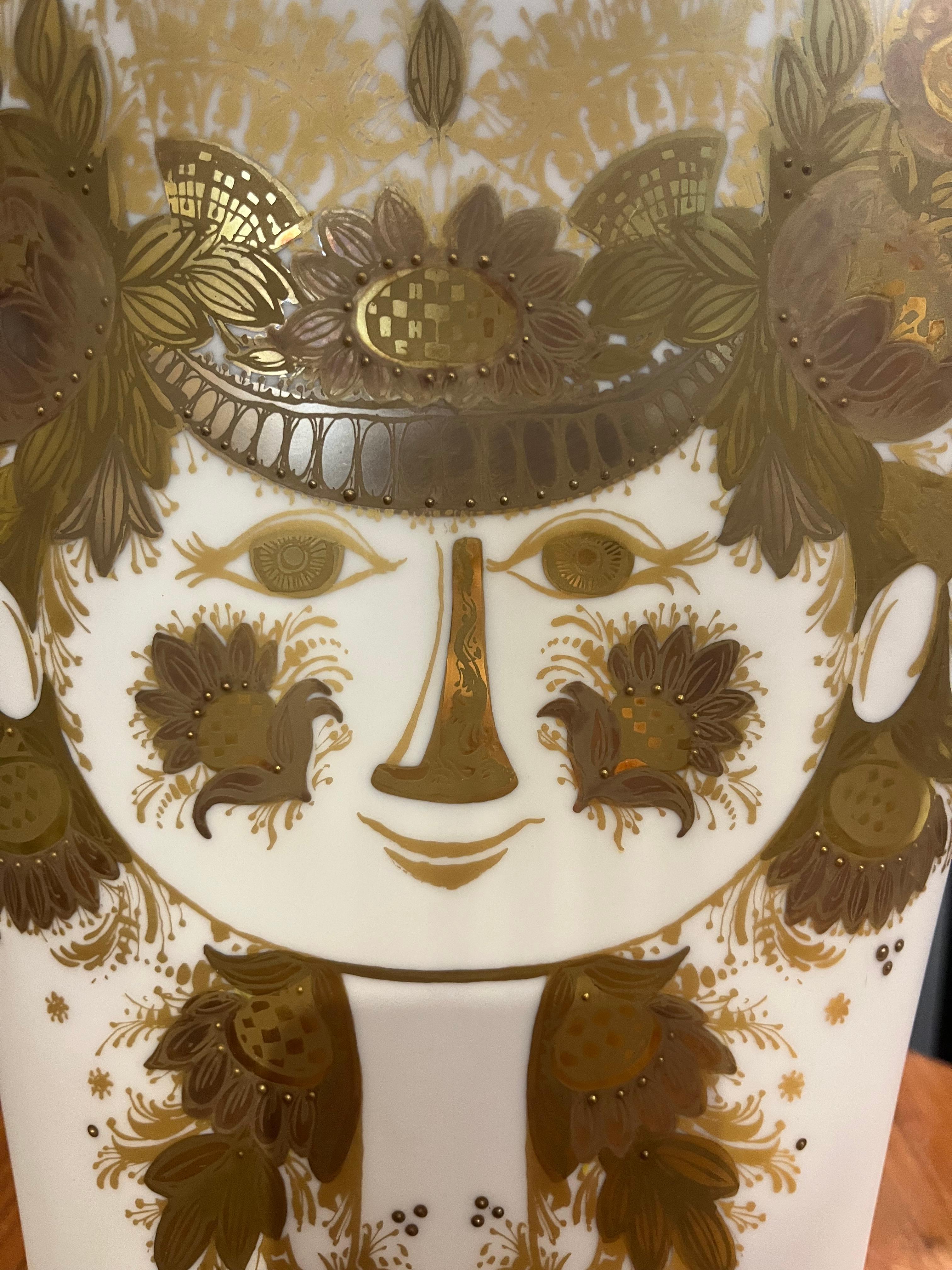 large vase Rosenthal Bjorn winblad studio line in vendita 2