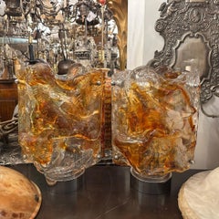 Large Venetian Glass Lamps