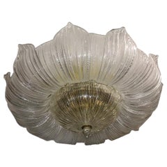 Large Venetian Glass Light Fixture