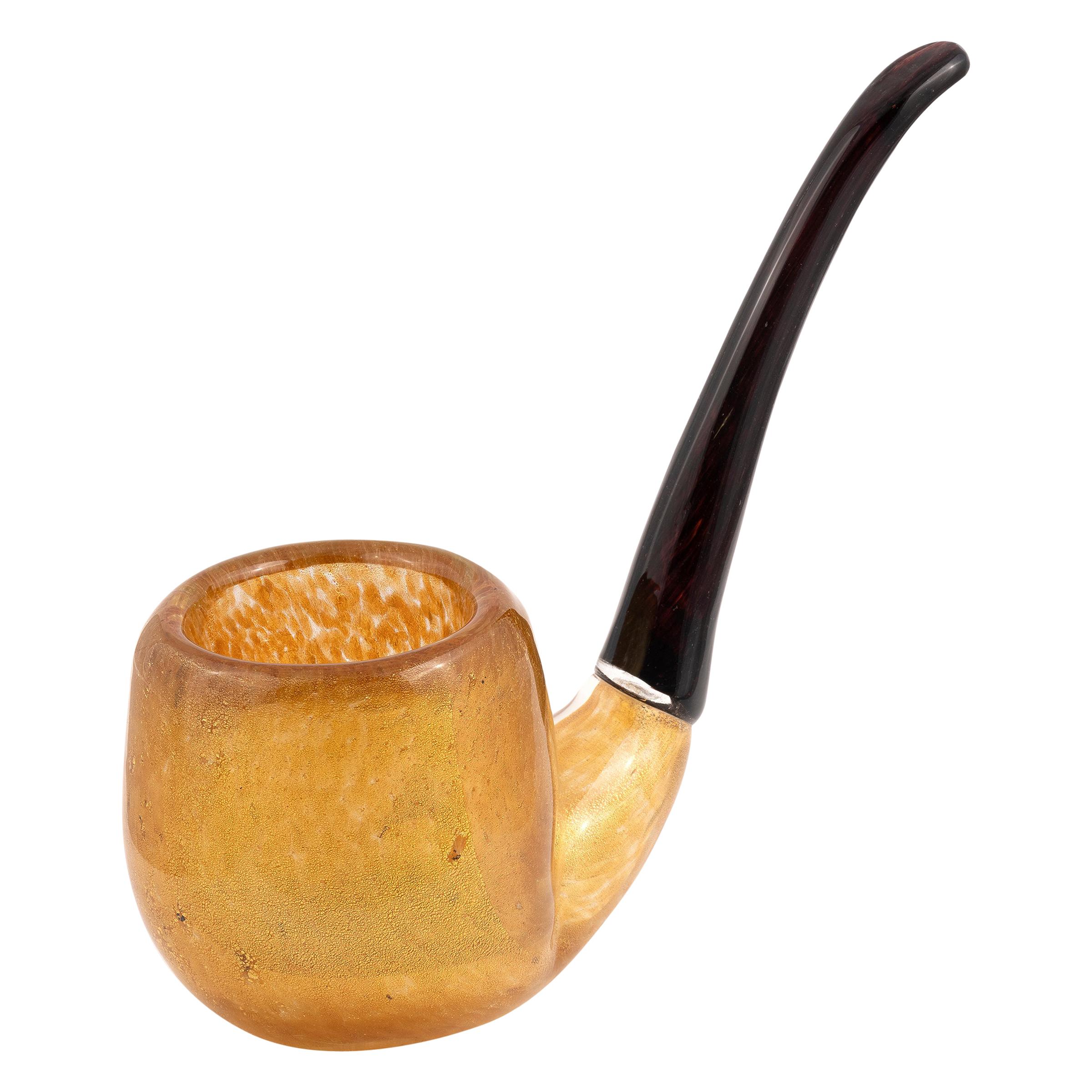 Large Venetian Glass Pipe For Sale at 1stDibs  murano glass pipe, glass  tobacco pipe, antique glass pipe