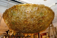 Large Venetian Millefiori Glass Fixture