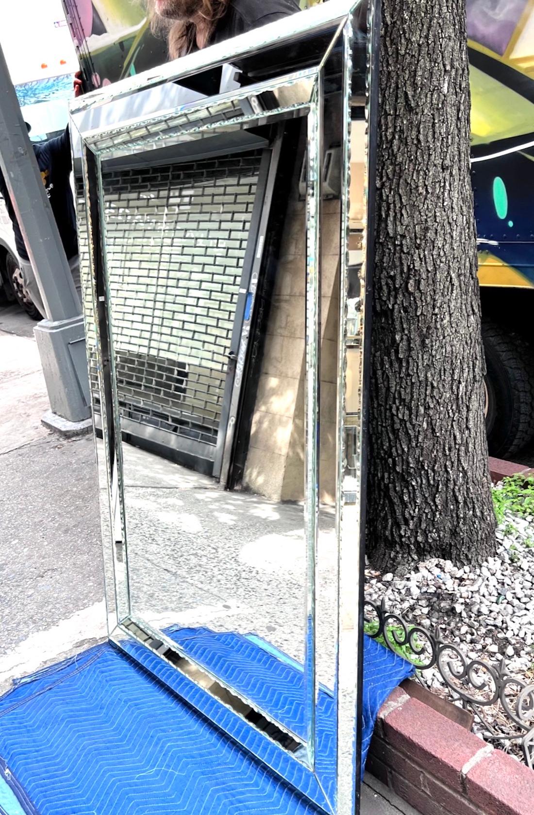 Large Venetian Mirrors In Good Condition For Sale In New York, NY