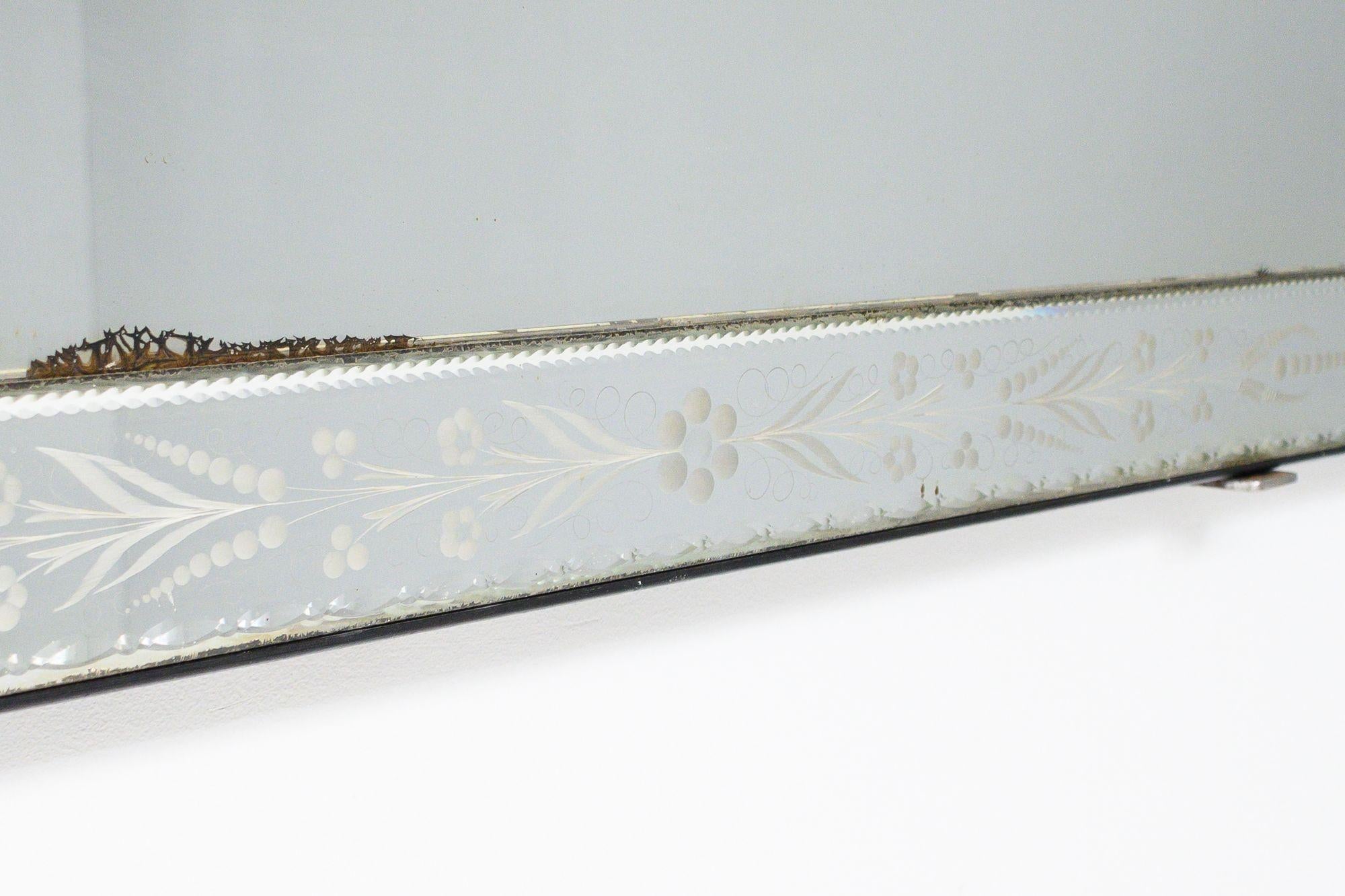 Large Venetian Mirror For Sale 2